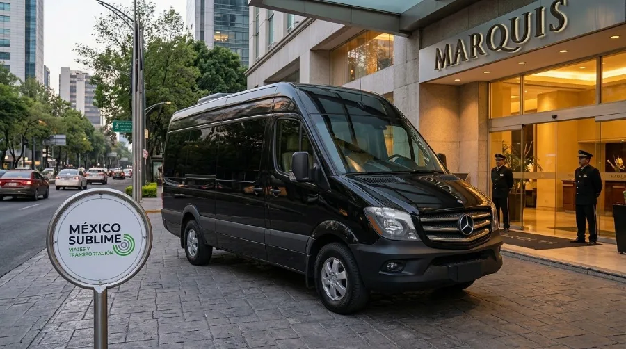 Renta de camioneta Sprinter para grupos en CDMX - México Sublime