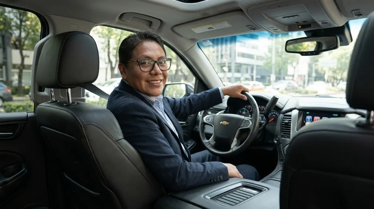Renta de camioneta Suburban ejecutiva con chofer en CDMX - México Sublime
