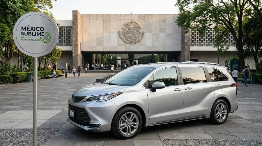 Renta de Toyota Sienna / van con chofer en CDMX - México Sublime
