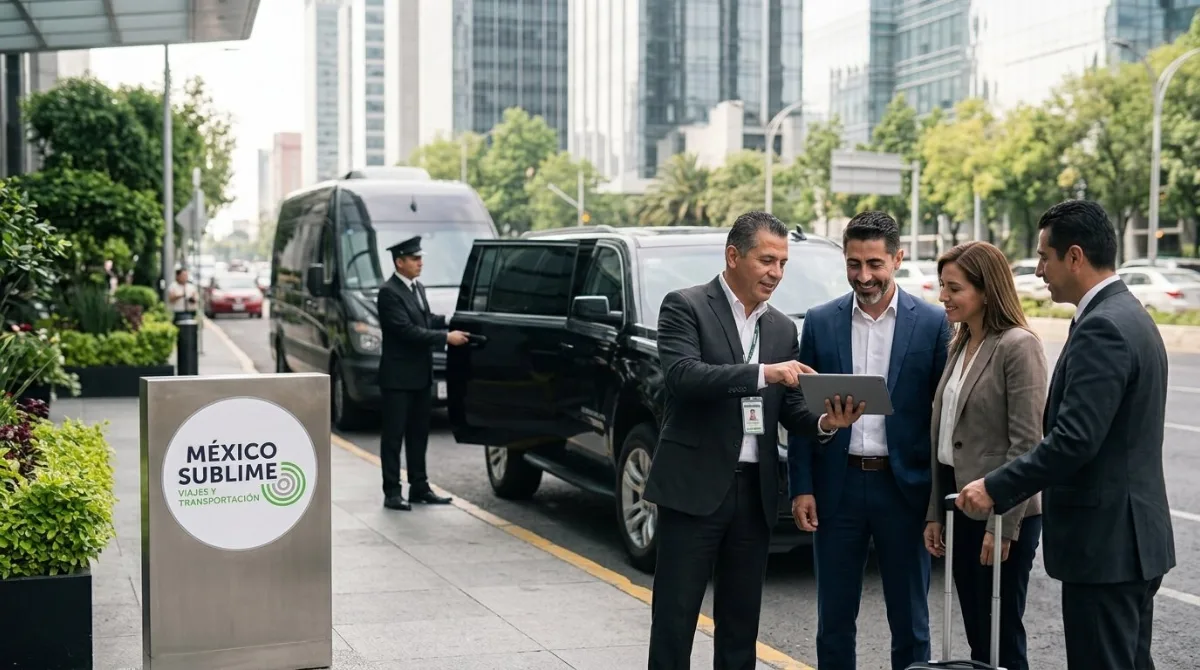 Servicio de transporte ejecutivo y turístico adaptado a tu itinerario en CDMX - México Sublime