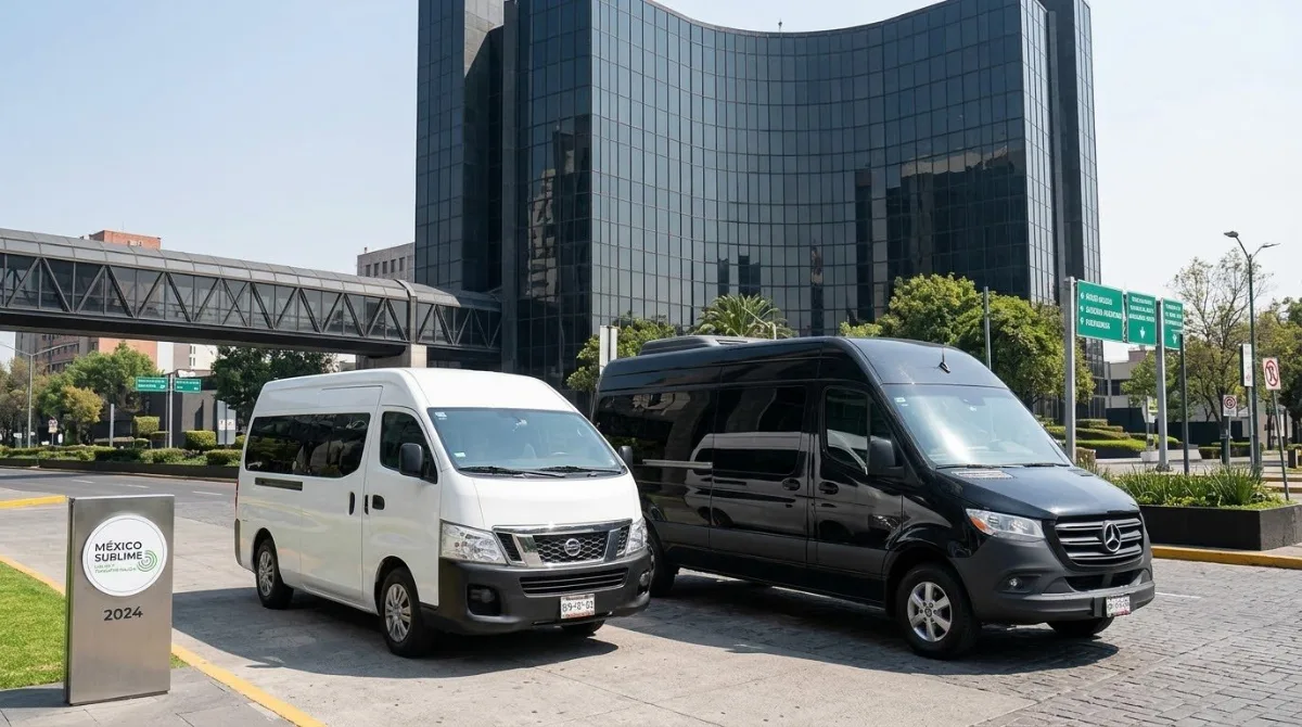 Sprinter para grupos con chofer en CDMX - México Sublime