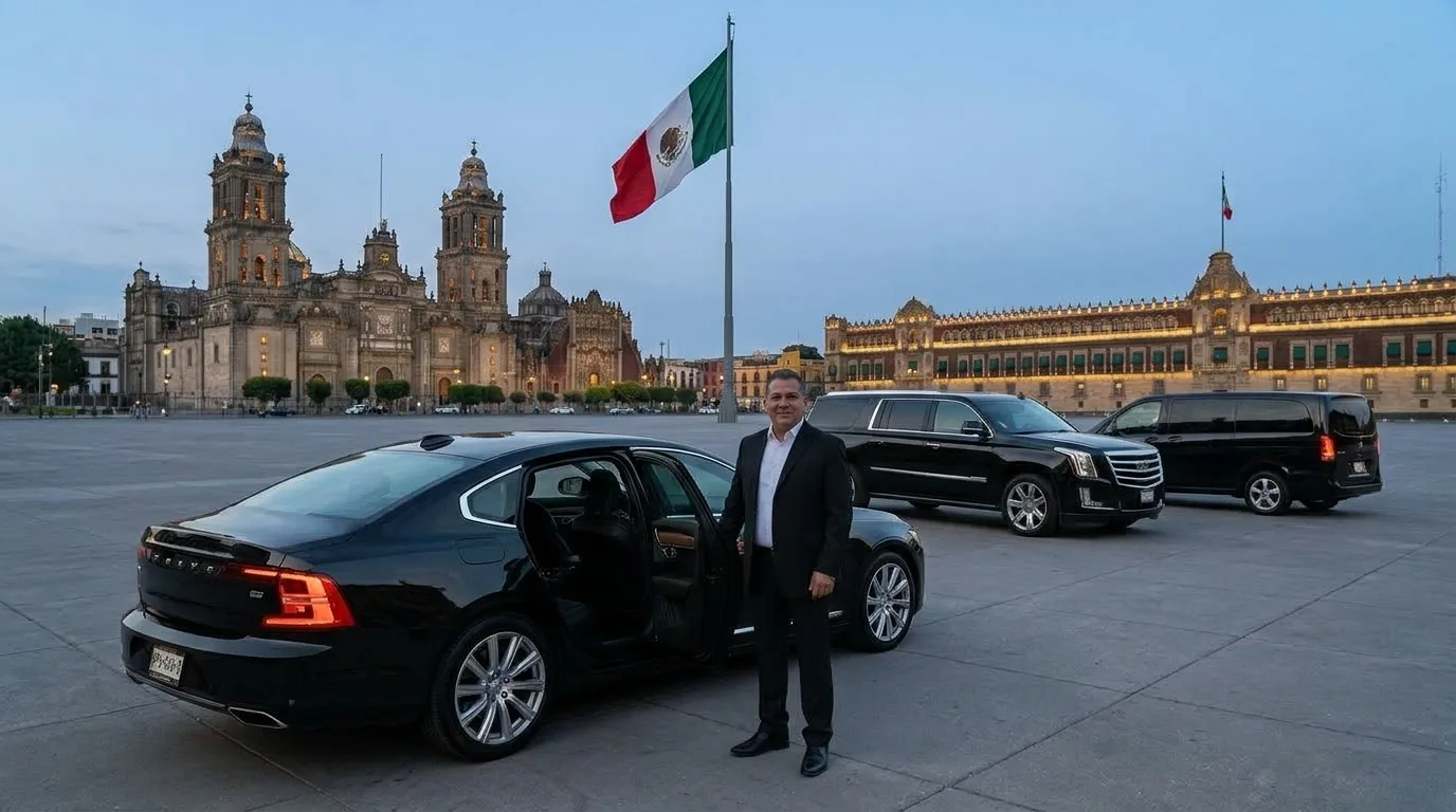 Transporte ejecutivo en CDMX con chofer privado - México Sublime
