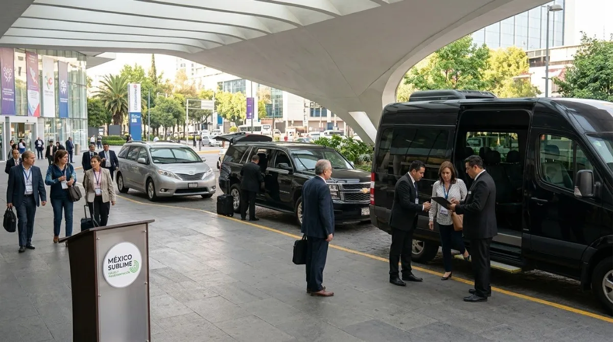 Transporte para eventos y congresos en CDMX - México Sublime